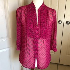 Banana Republic Women’s 3/4 Button Down shirt